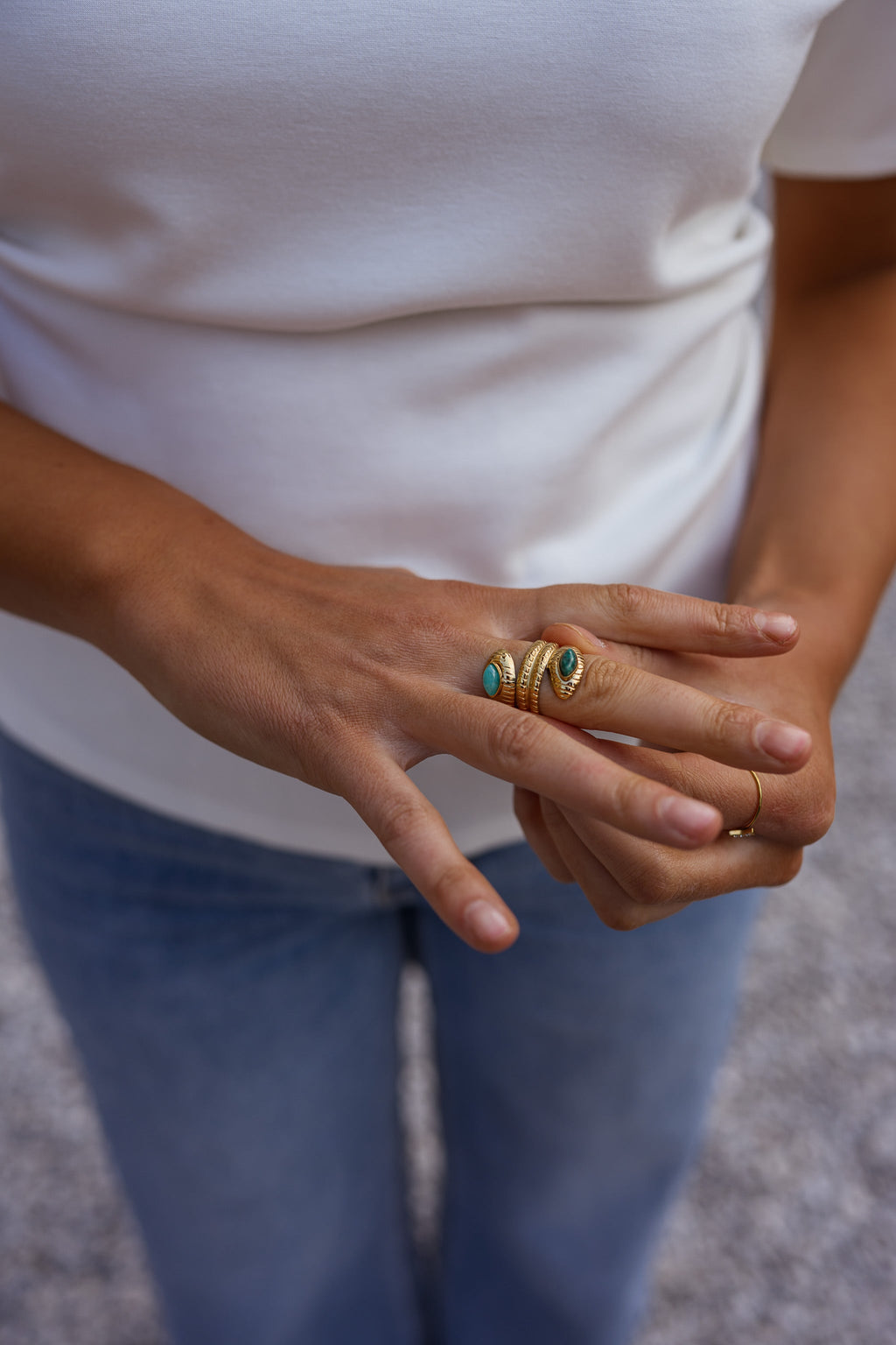 Bague Elicia - dorée