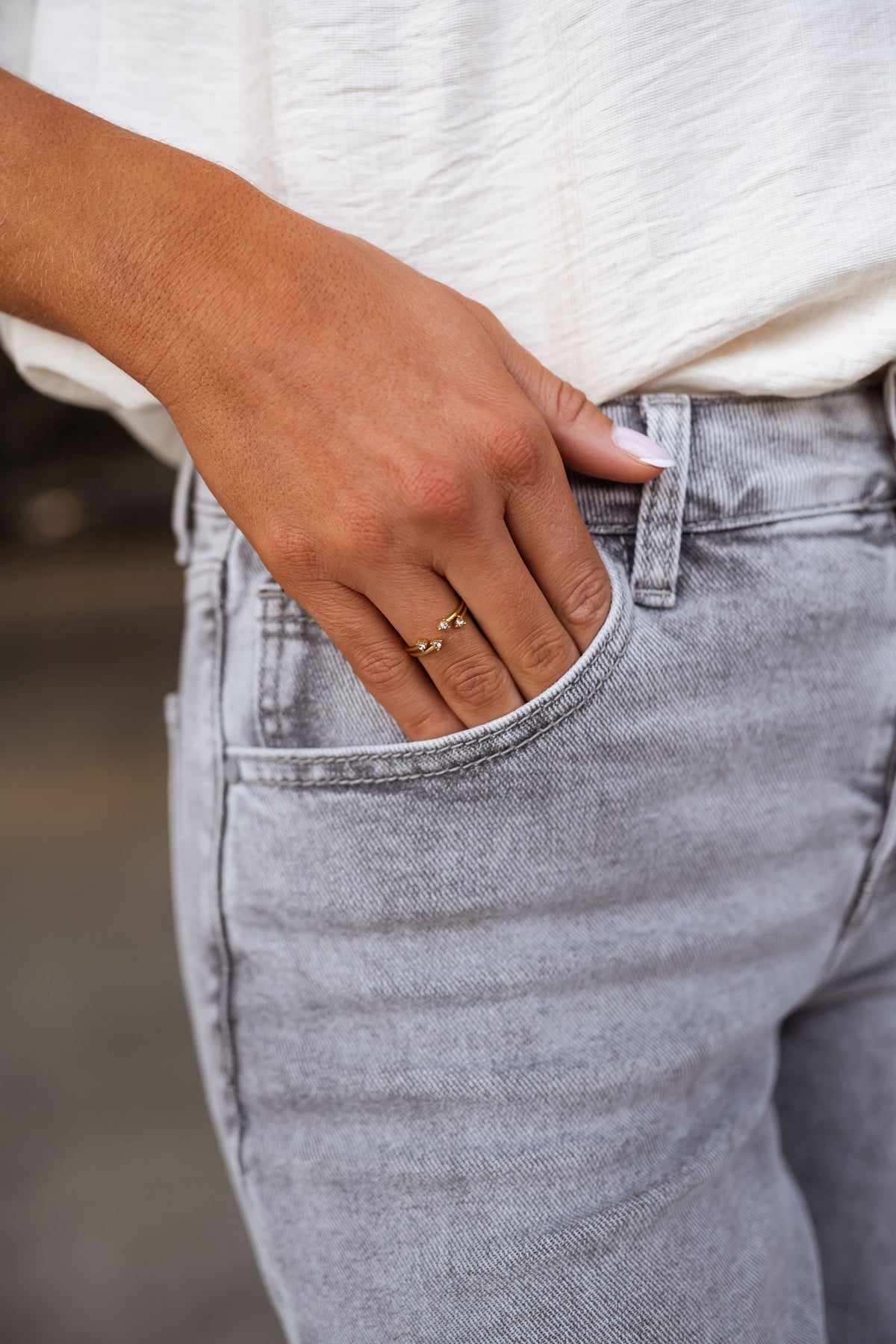 Bague Gad - dorée
