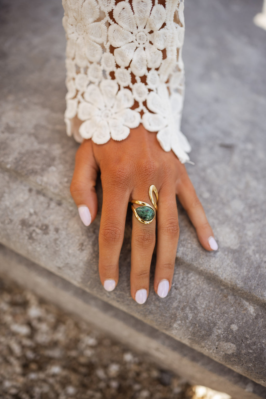 Bague Okana - dorée