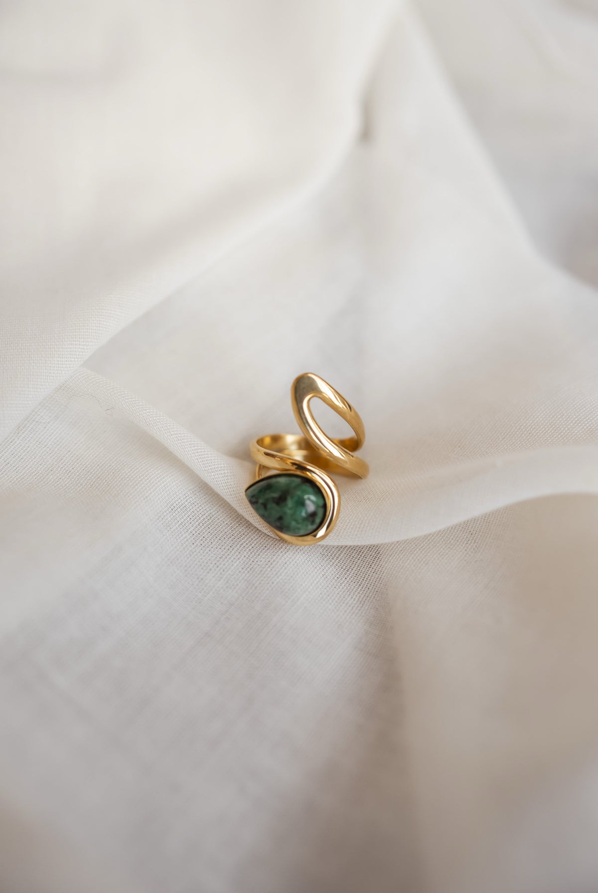 Bague Okana - dorée