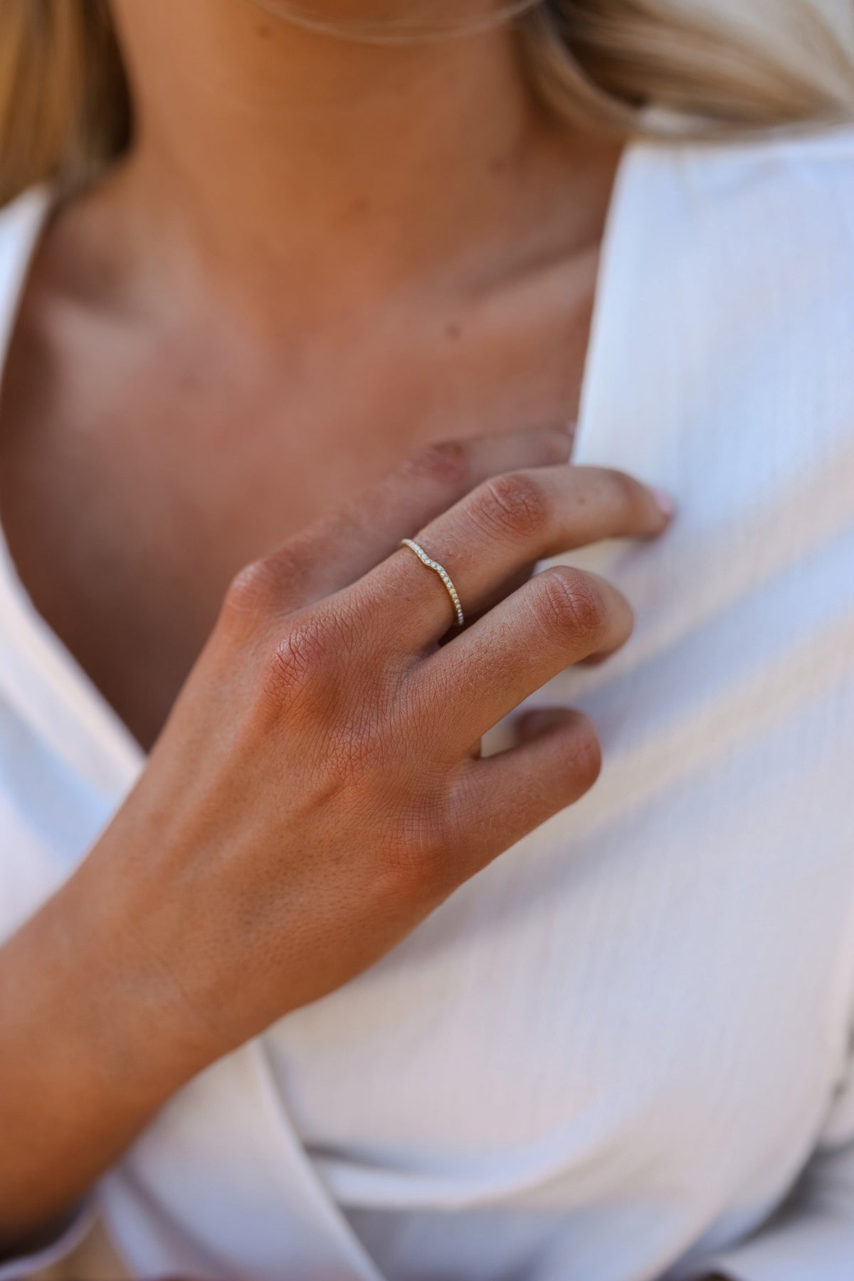 Bague Pava - dorée