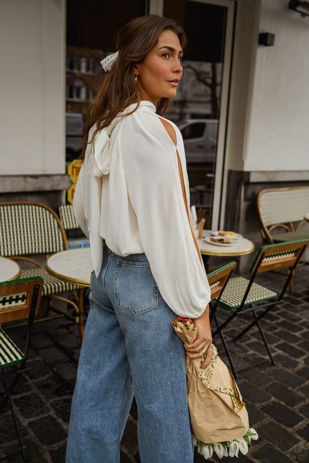 Blouse Belly - blanche