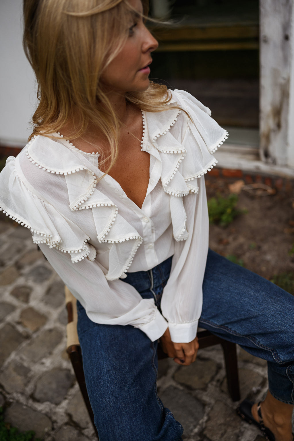Blouse Clarou - écrue