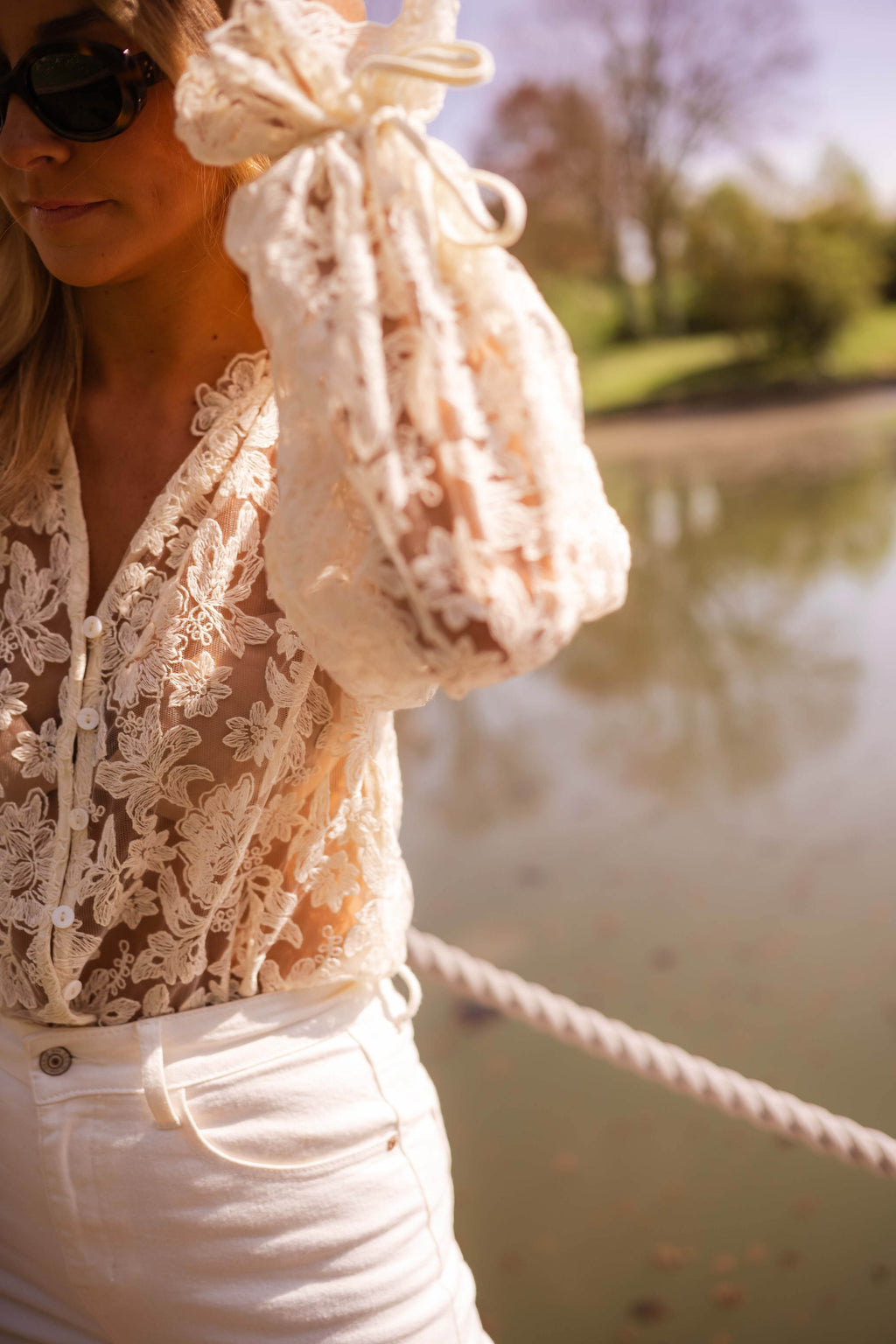 Blouse Dalia - écrue
