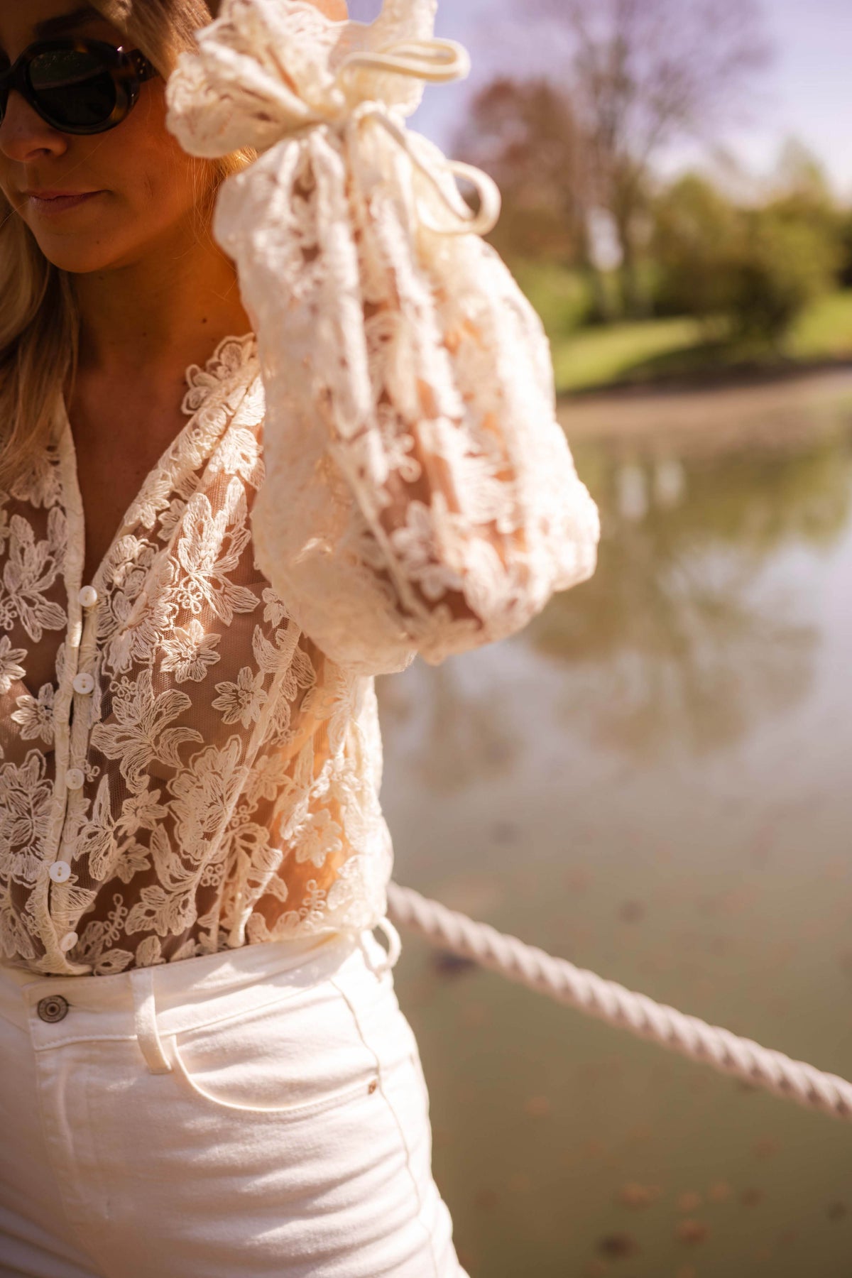 Blouse Dalia - écrue