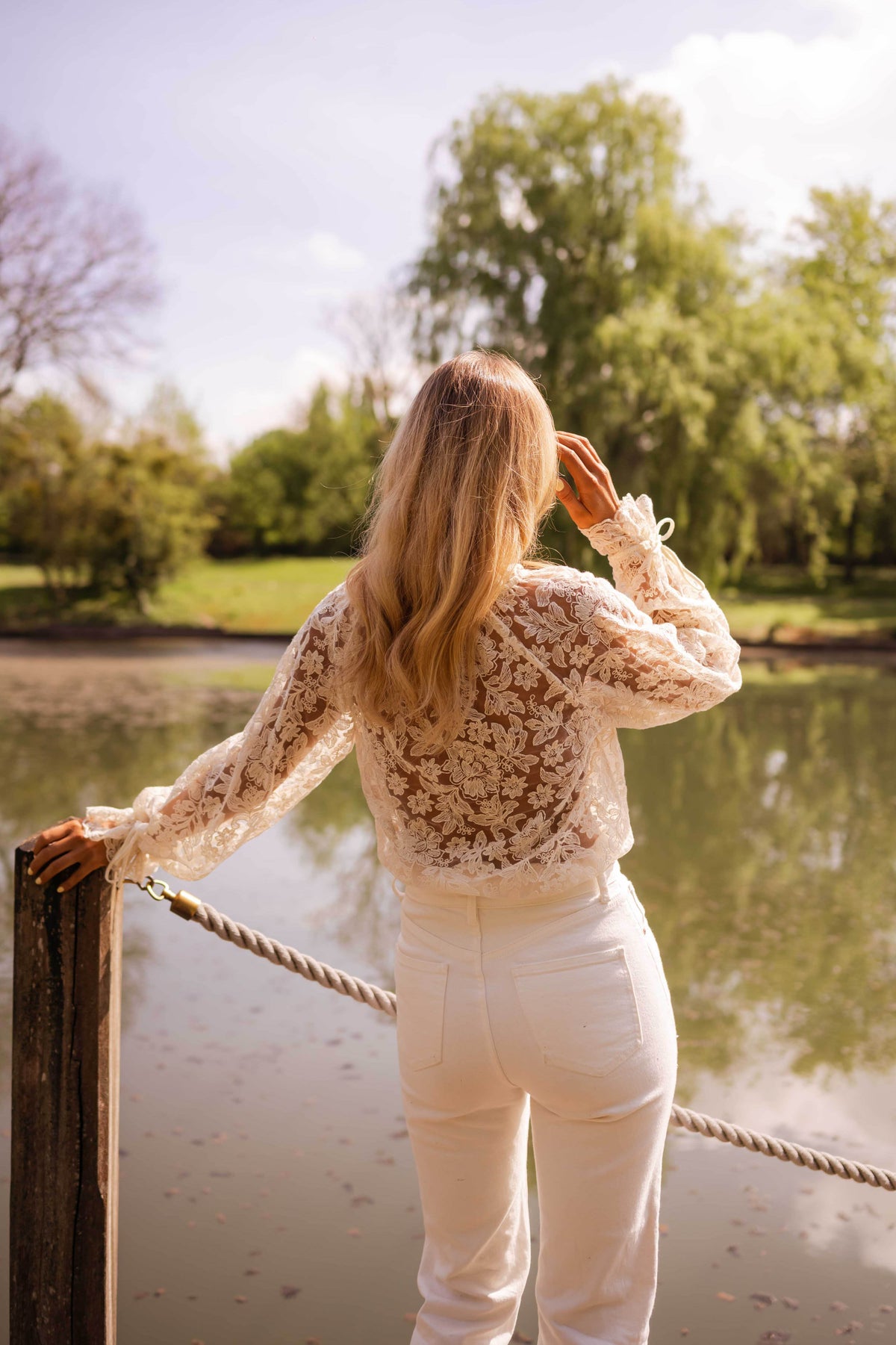 Blouse Dalia - écrue