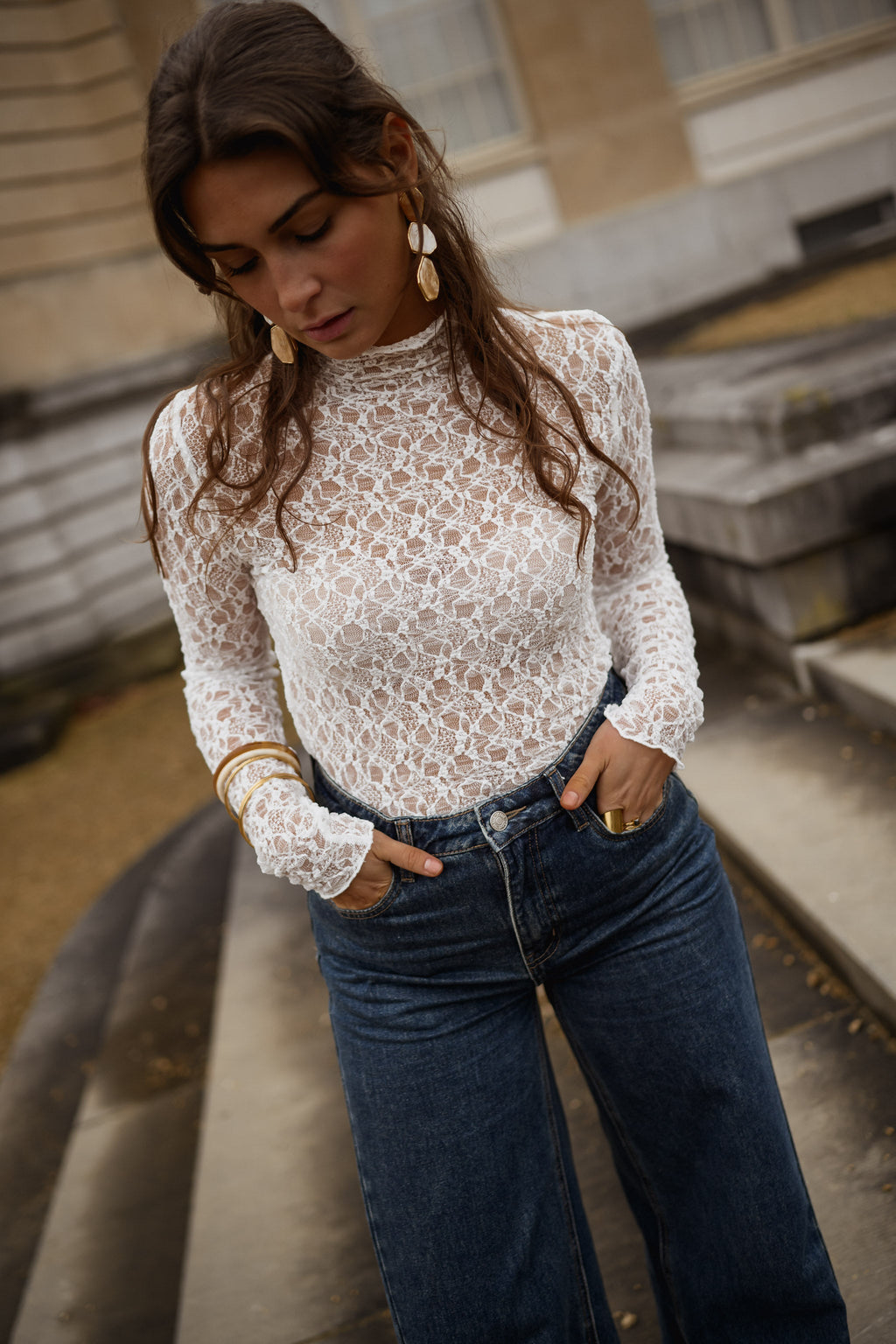Blouse Francine - blanche