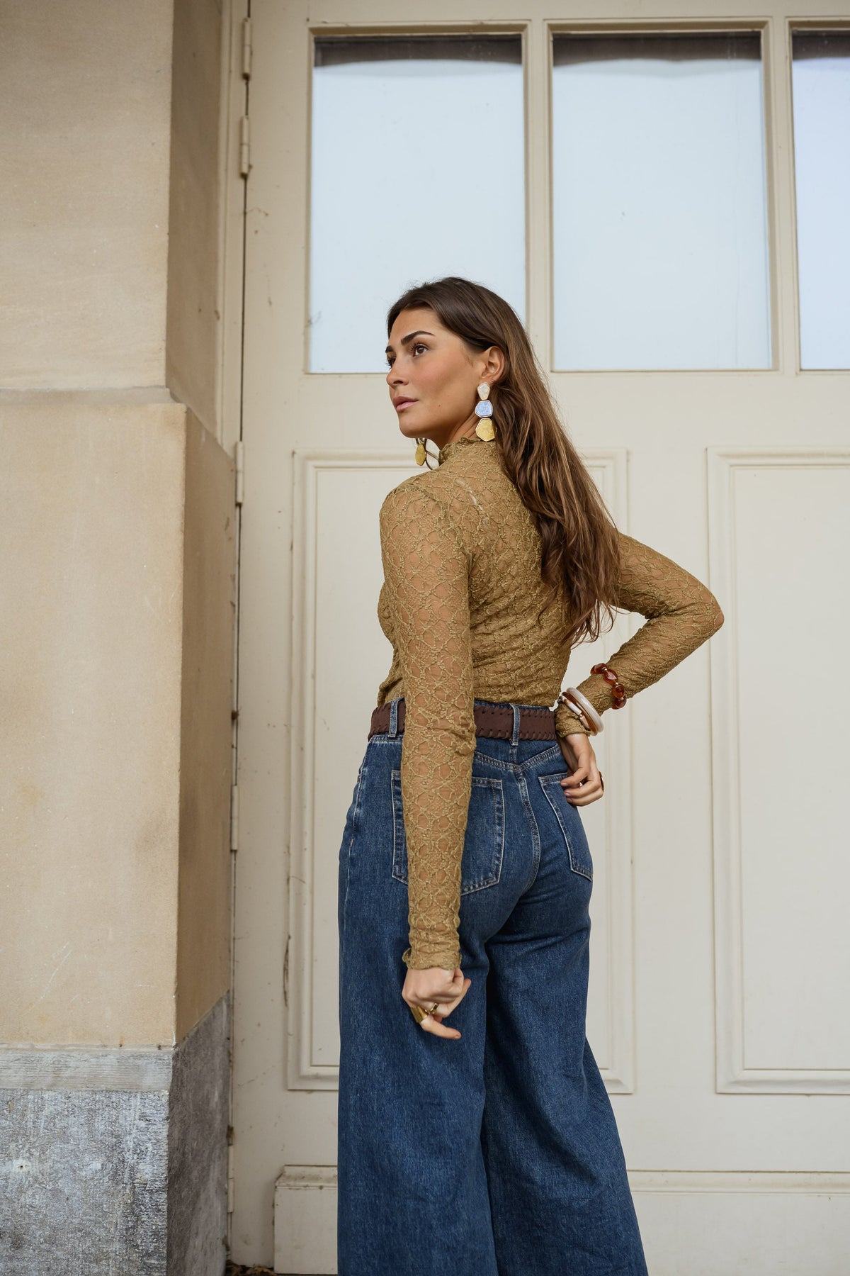 Blouse Francine - kaki