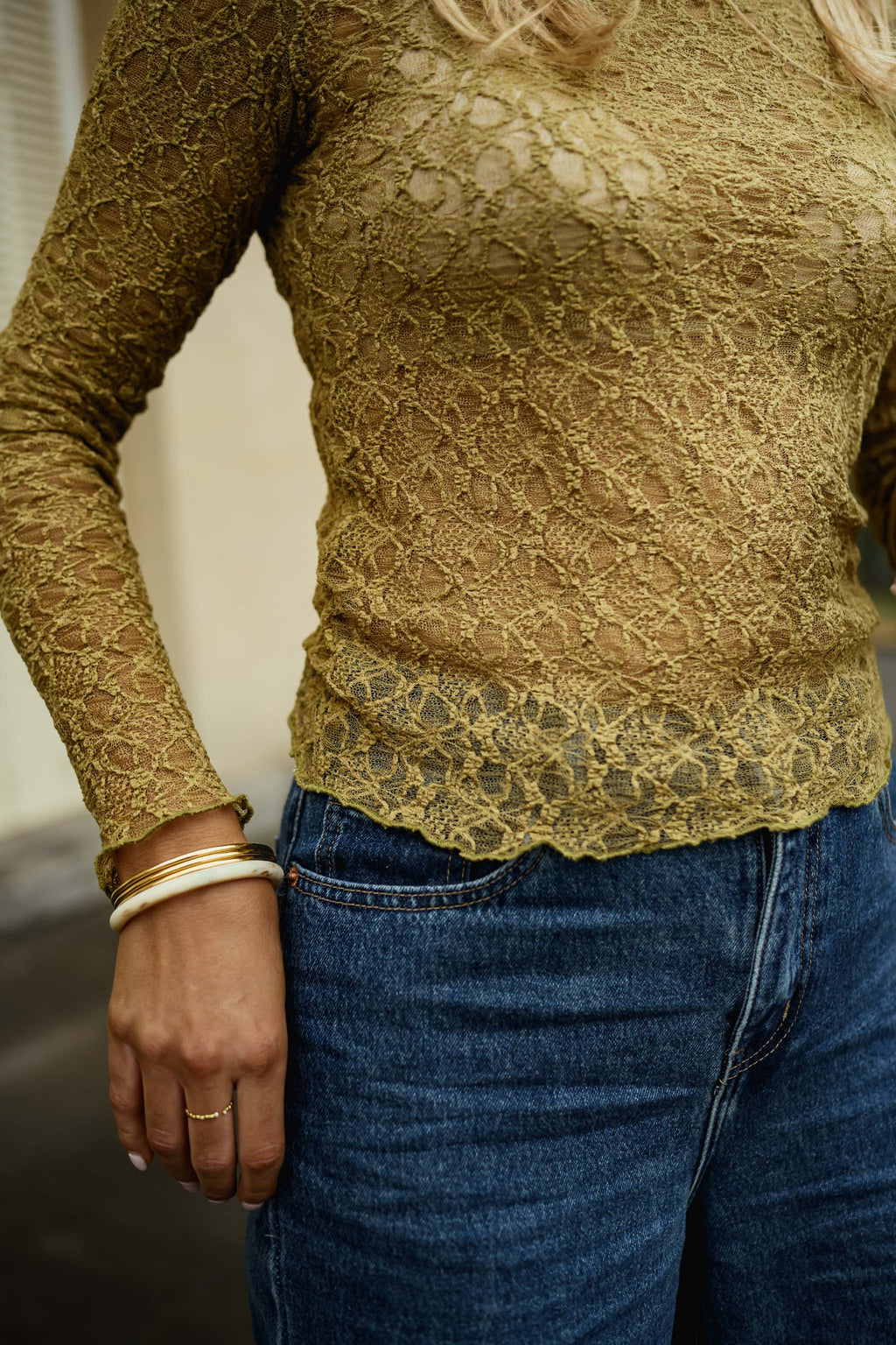 Blouse Francine - kaki