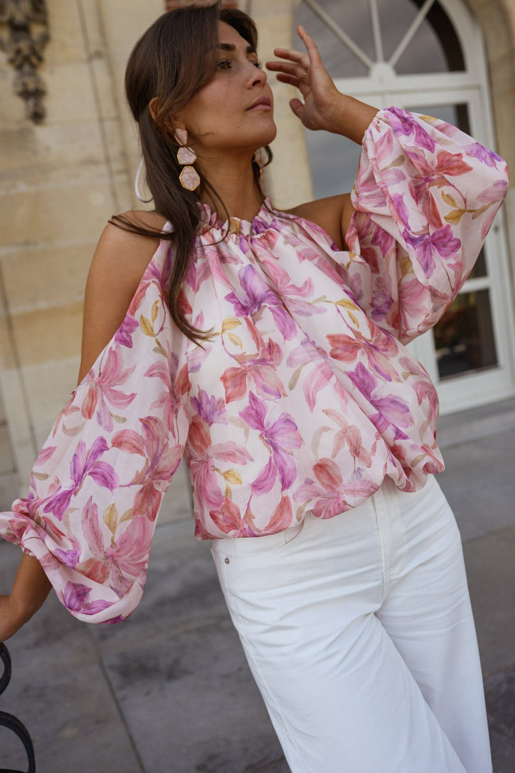 Blouse Jeff - à fleurs
