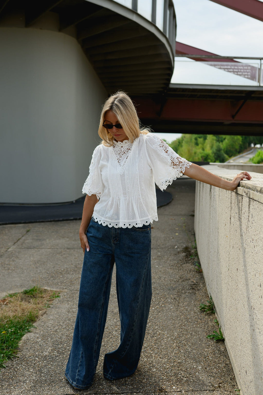 Blouse Kendra - blanche