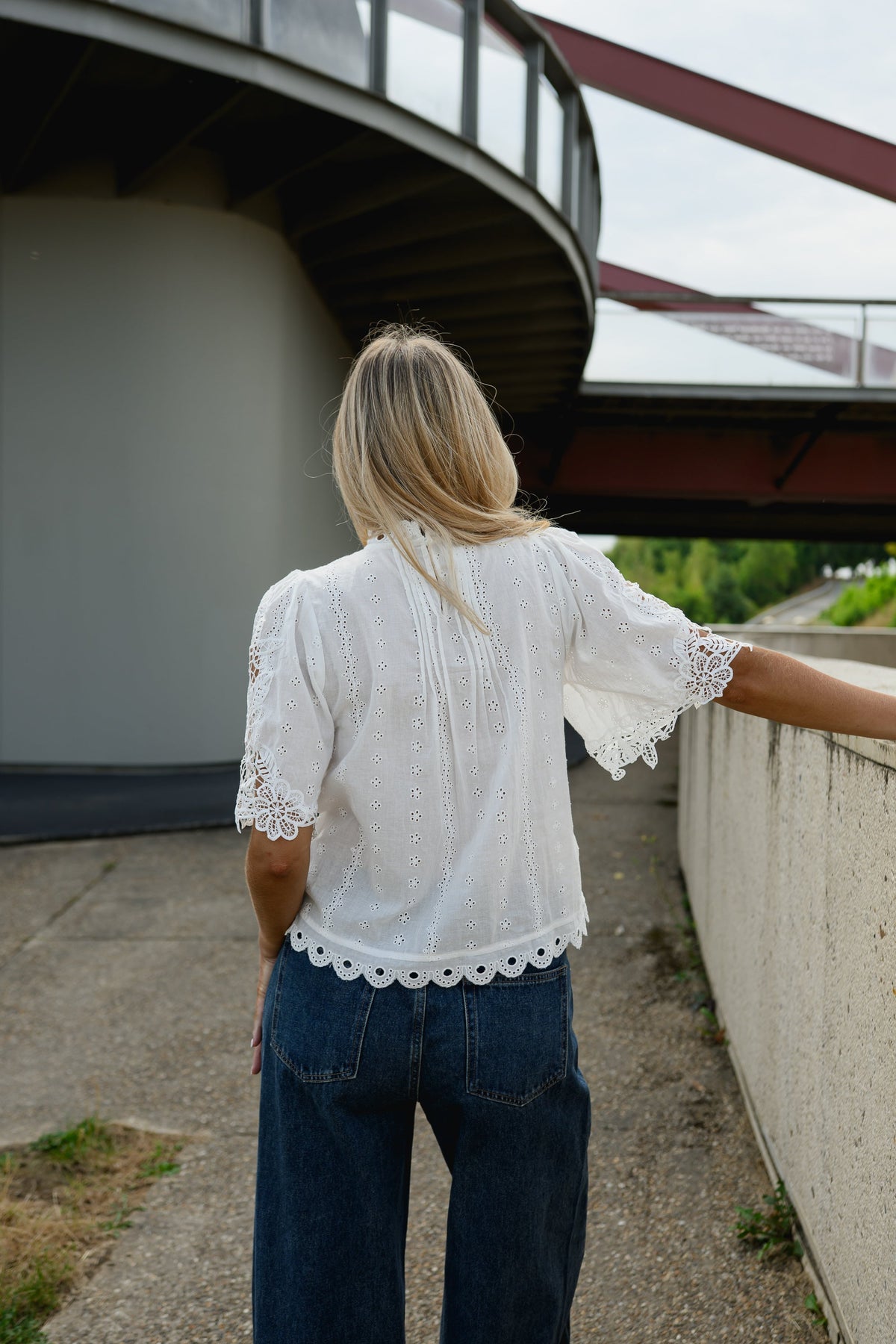 Blouse Kendra - blanche