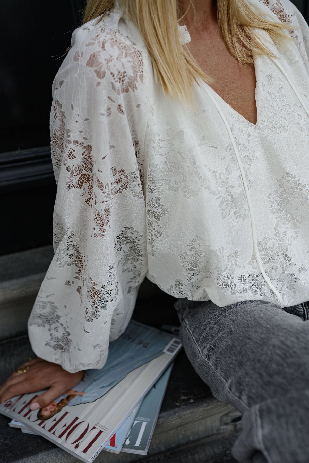 Blouse Liwa - écrue