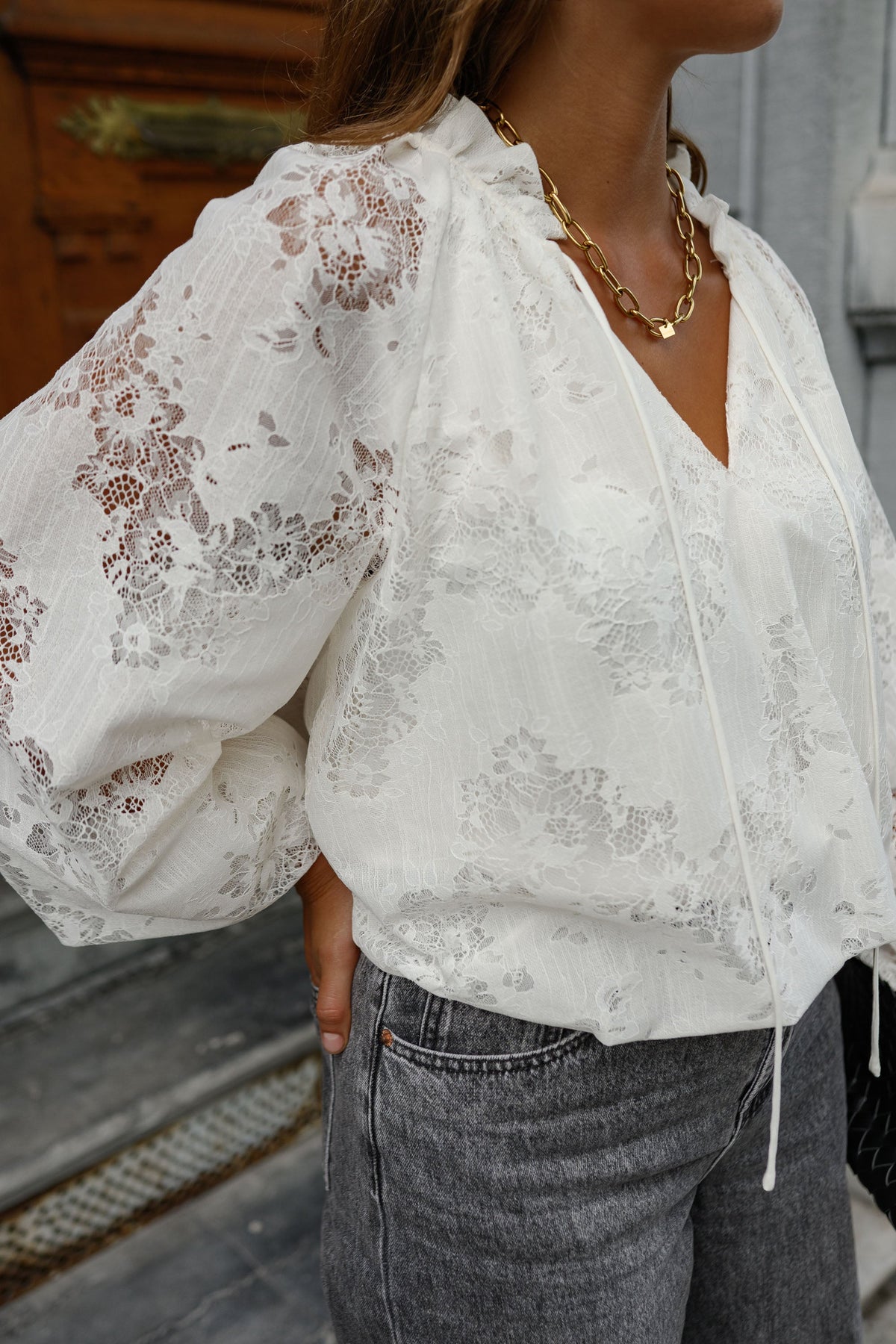 Blouse Liwa - écrue