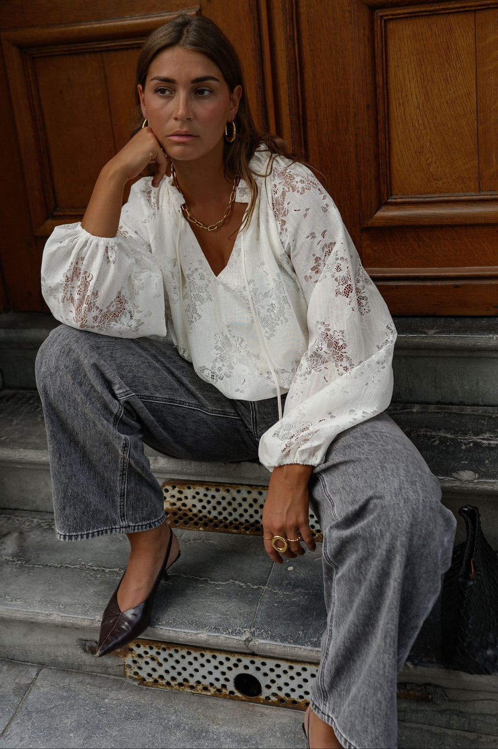 Blouse Liwa - écrue