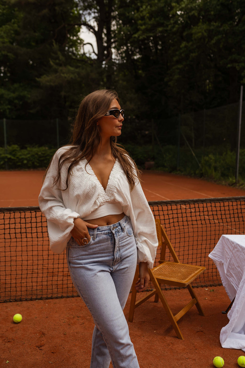 Blouse Manoa - blanche en gaze de coton