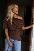 Blouse Maria - chocolat