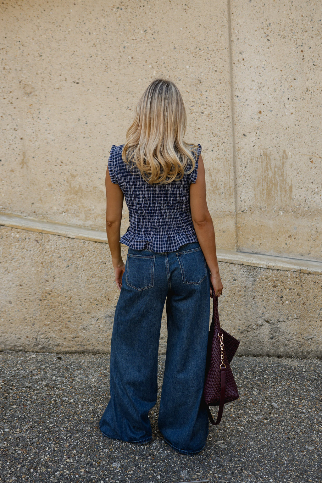 Blouse Marissa - bleue
