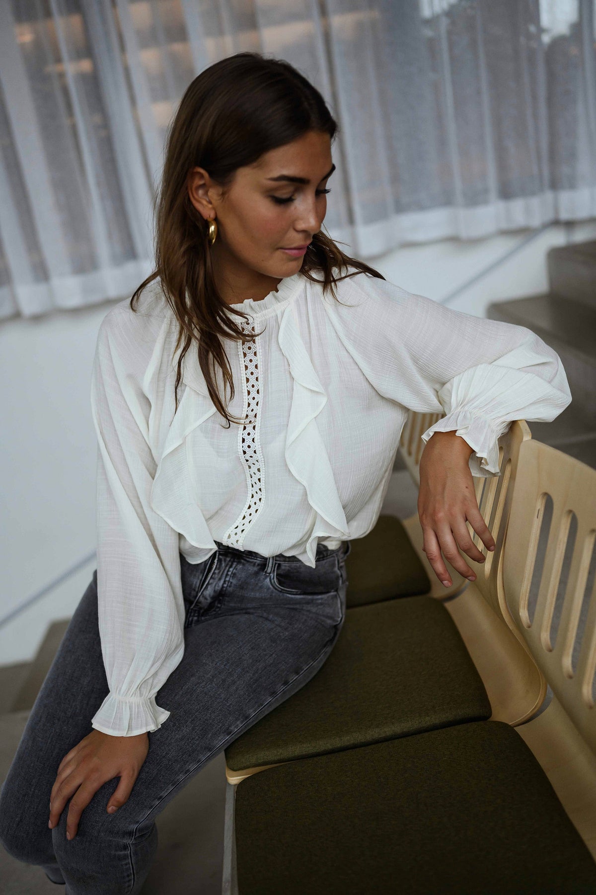 Blouse Meggy - écrue