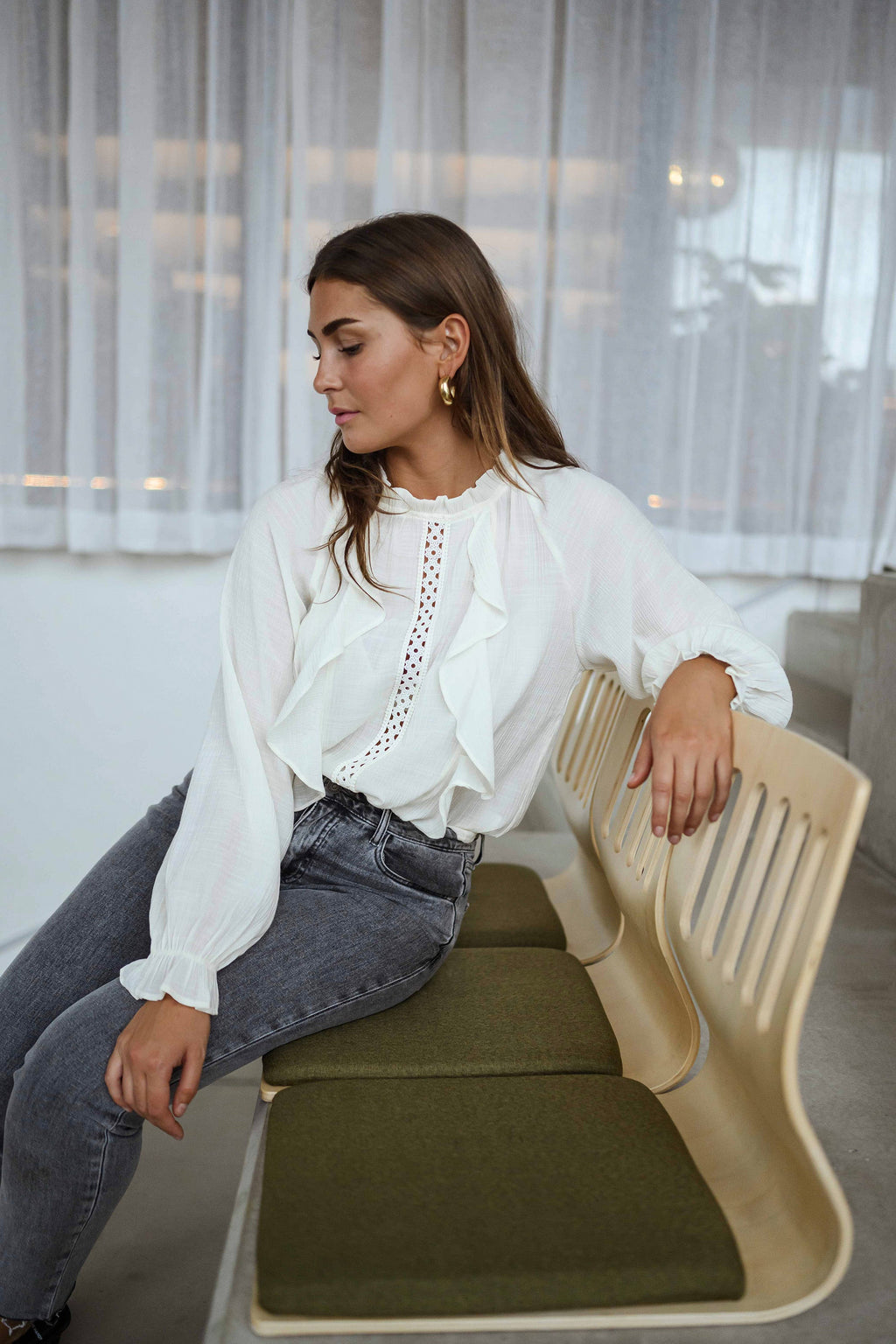 Blouse Meggy - écrue