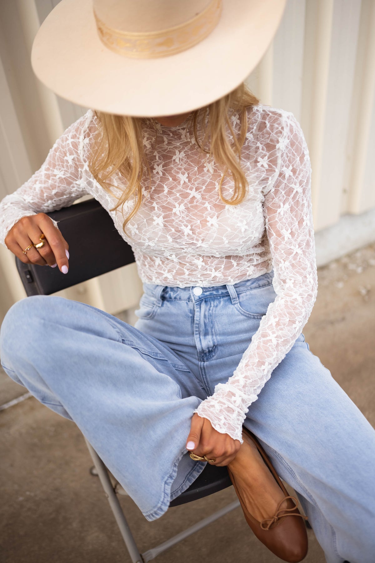 Blouse Nidia - écrue
