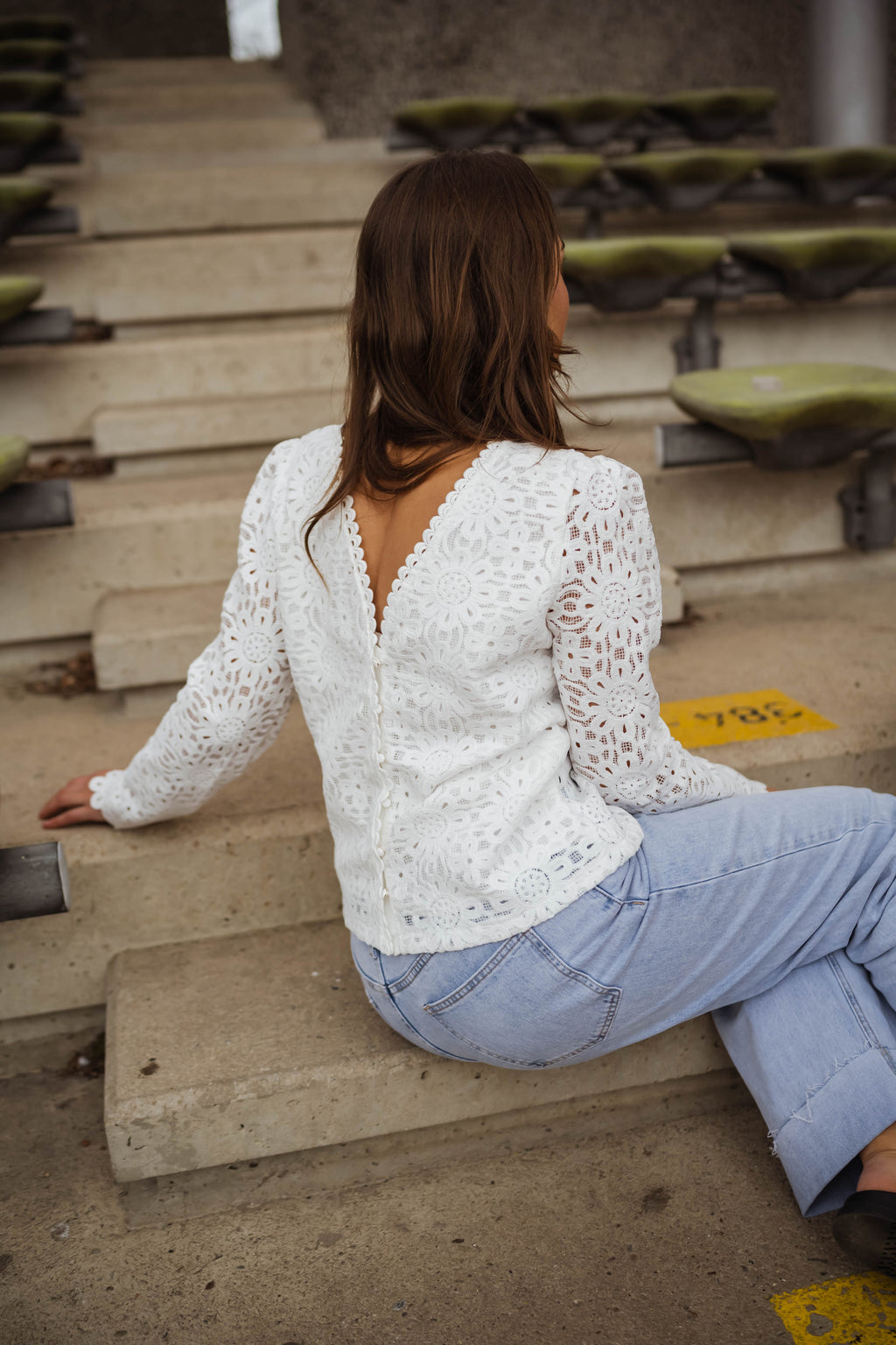 Blouse Olivan - écrue