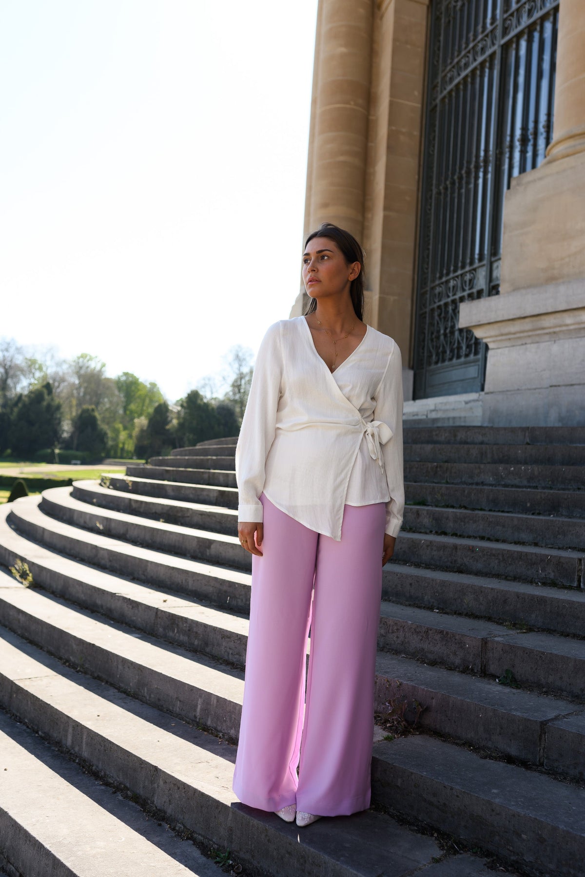 Blouse Ophé - blanche