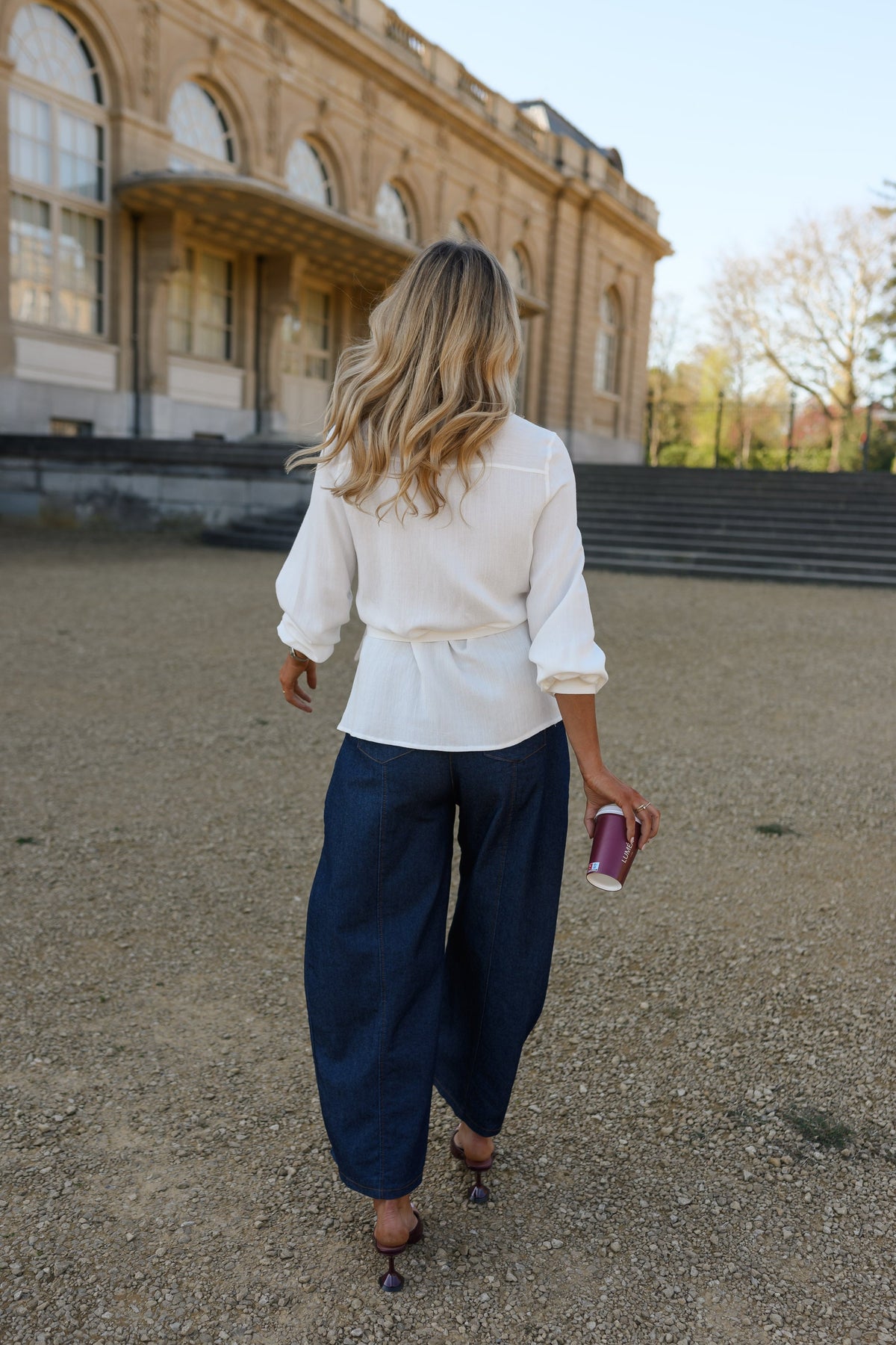 Blouse Ophé - blanche