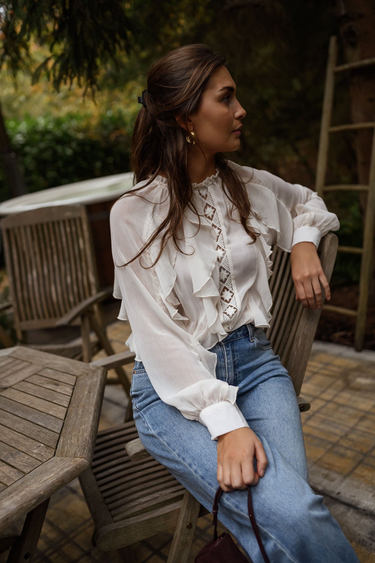 Blouse Sasou - écrue