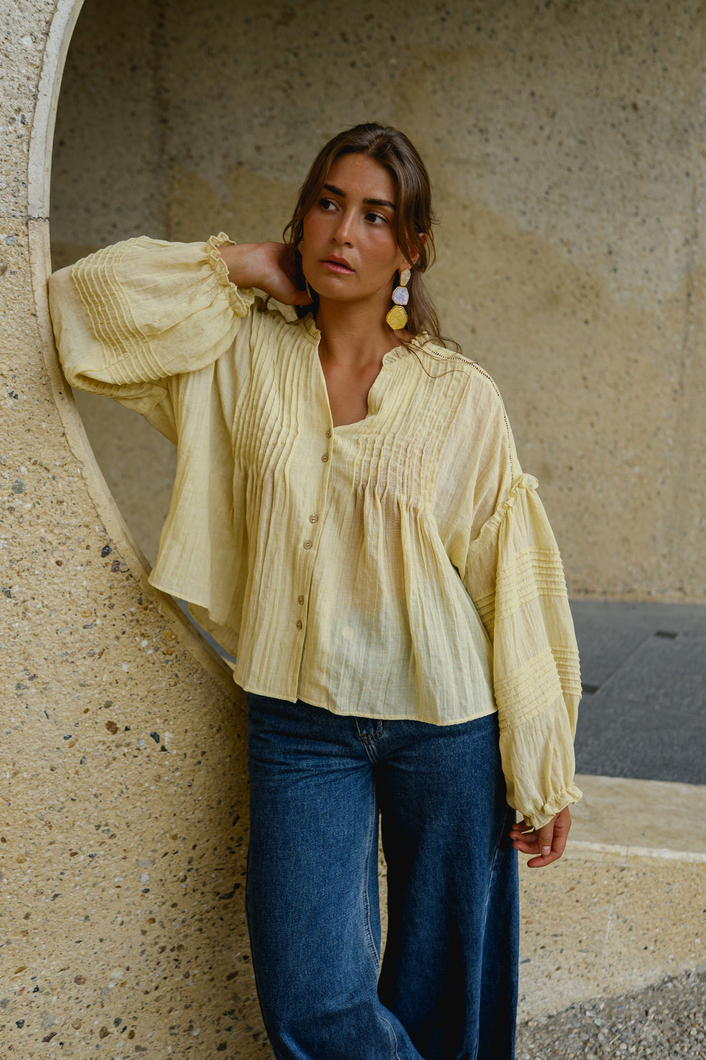 Blouse Sonya - jaune