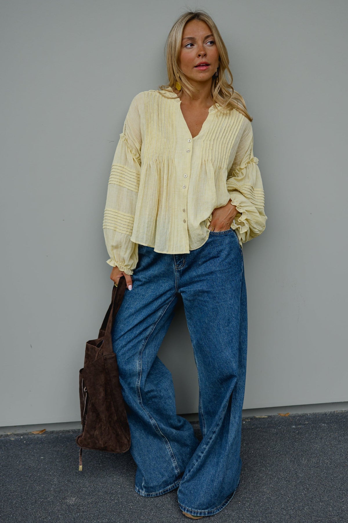 Blouse Sonya - jaune