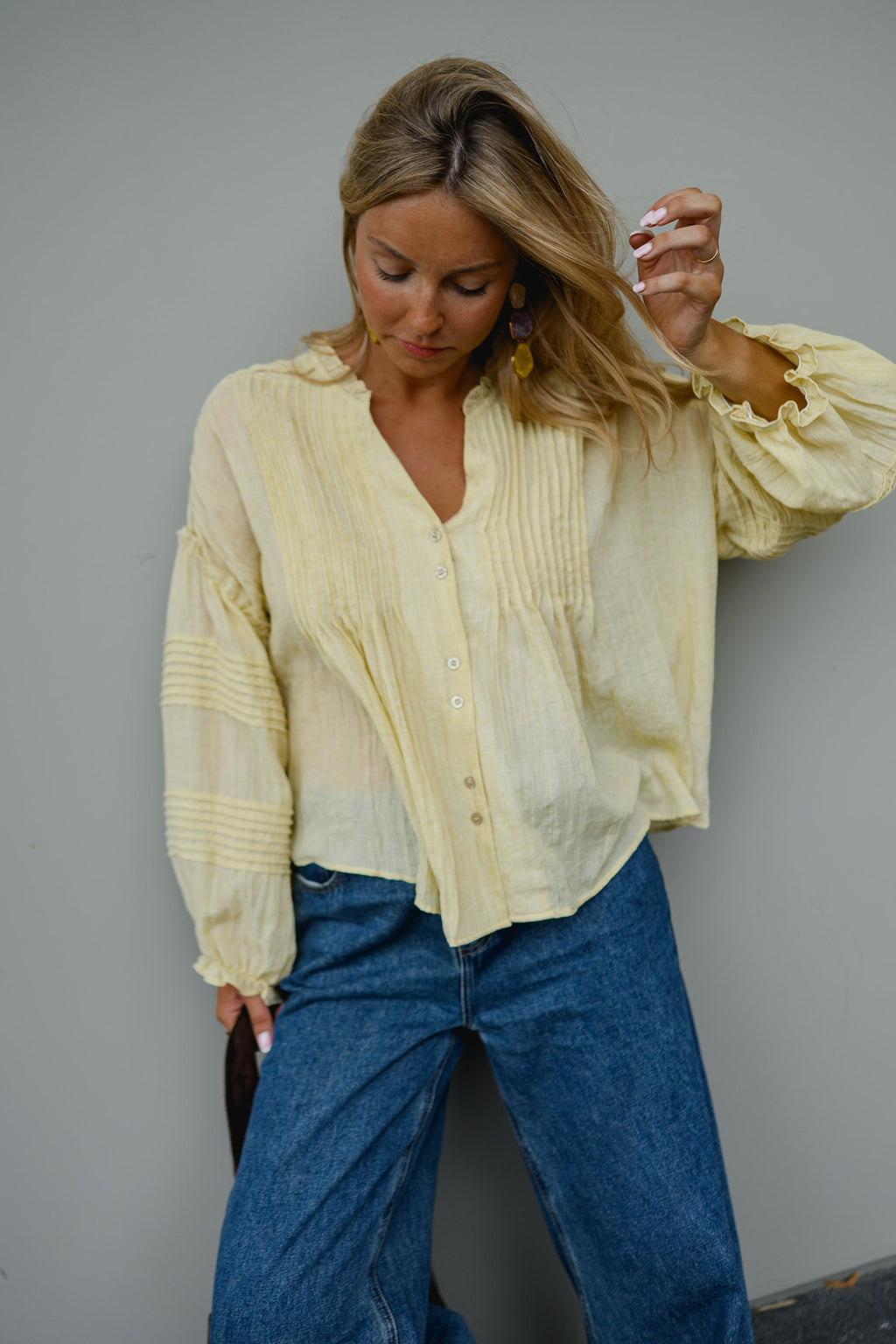 Blouse Sonya - jaune
