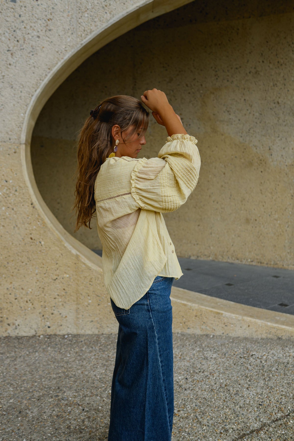 Blouse Sonya - jaune