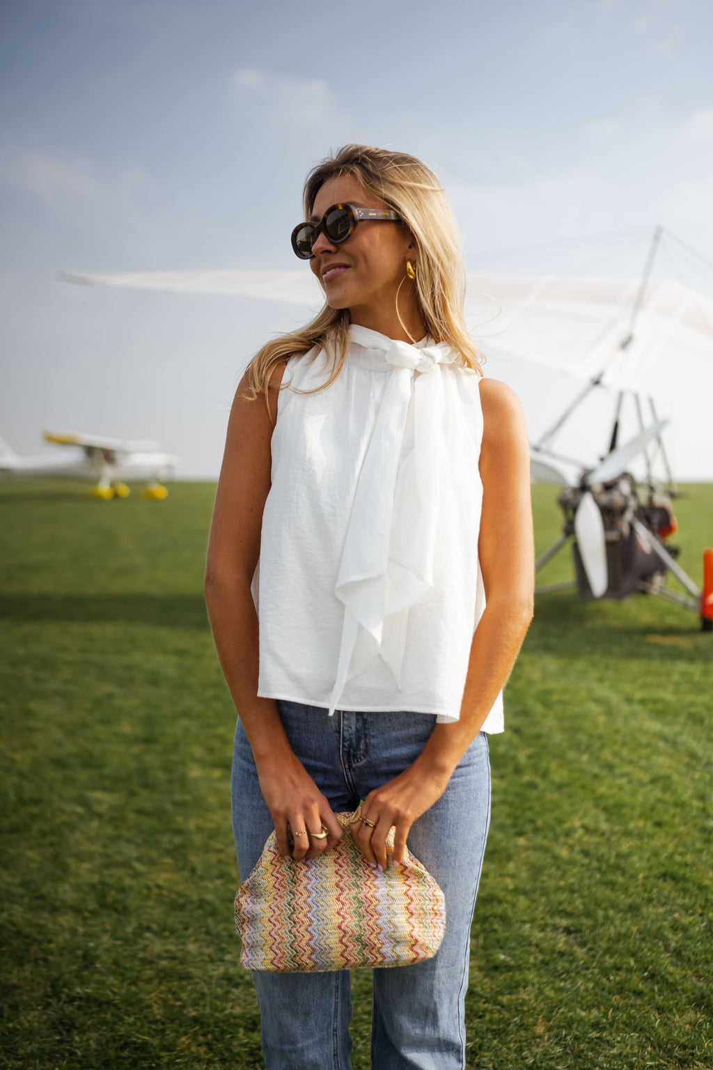 Blouse Tessi - blanche