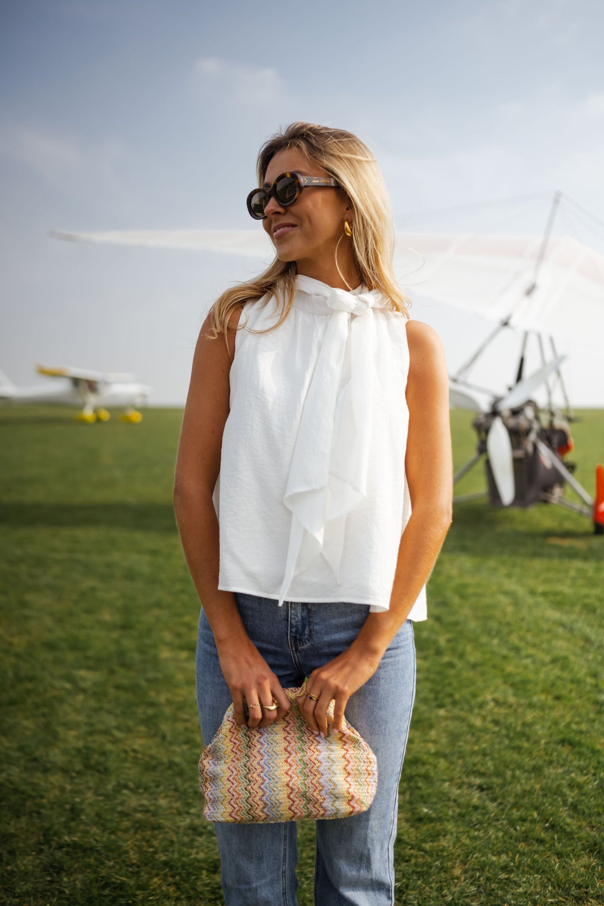 Blouse Tessi - blanche