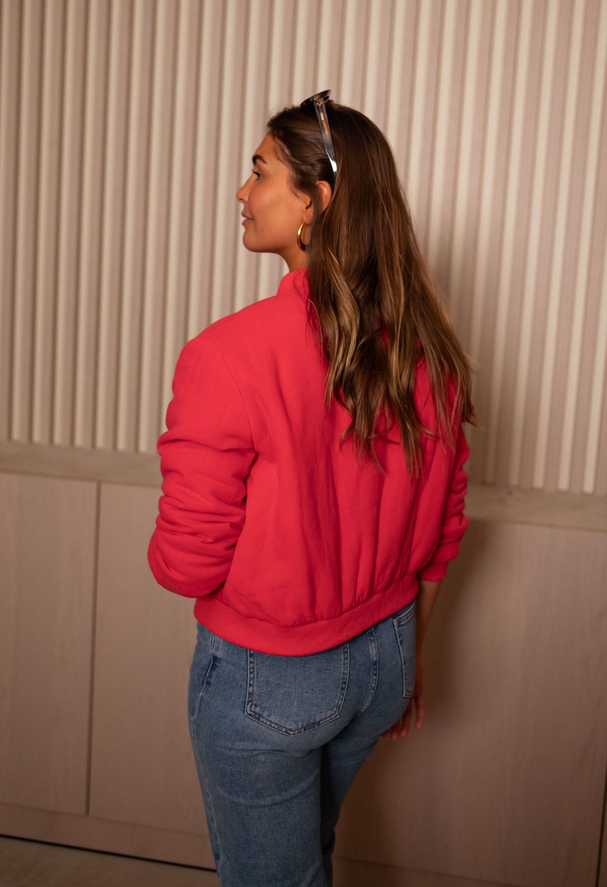 Bomber Angelina - rouge