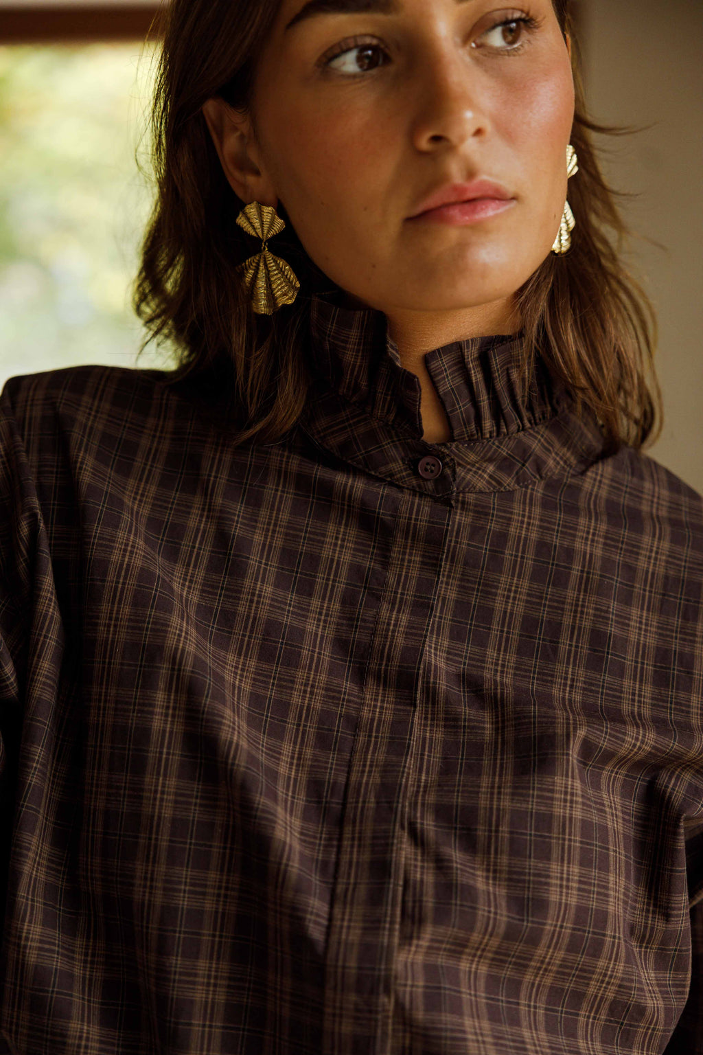 Boucles d'oreilles Kena - dorées