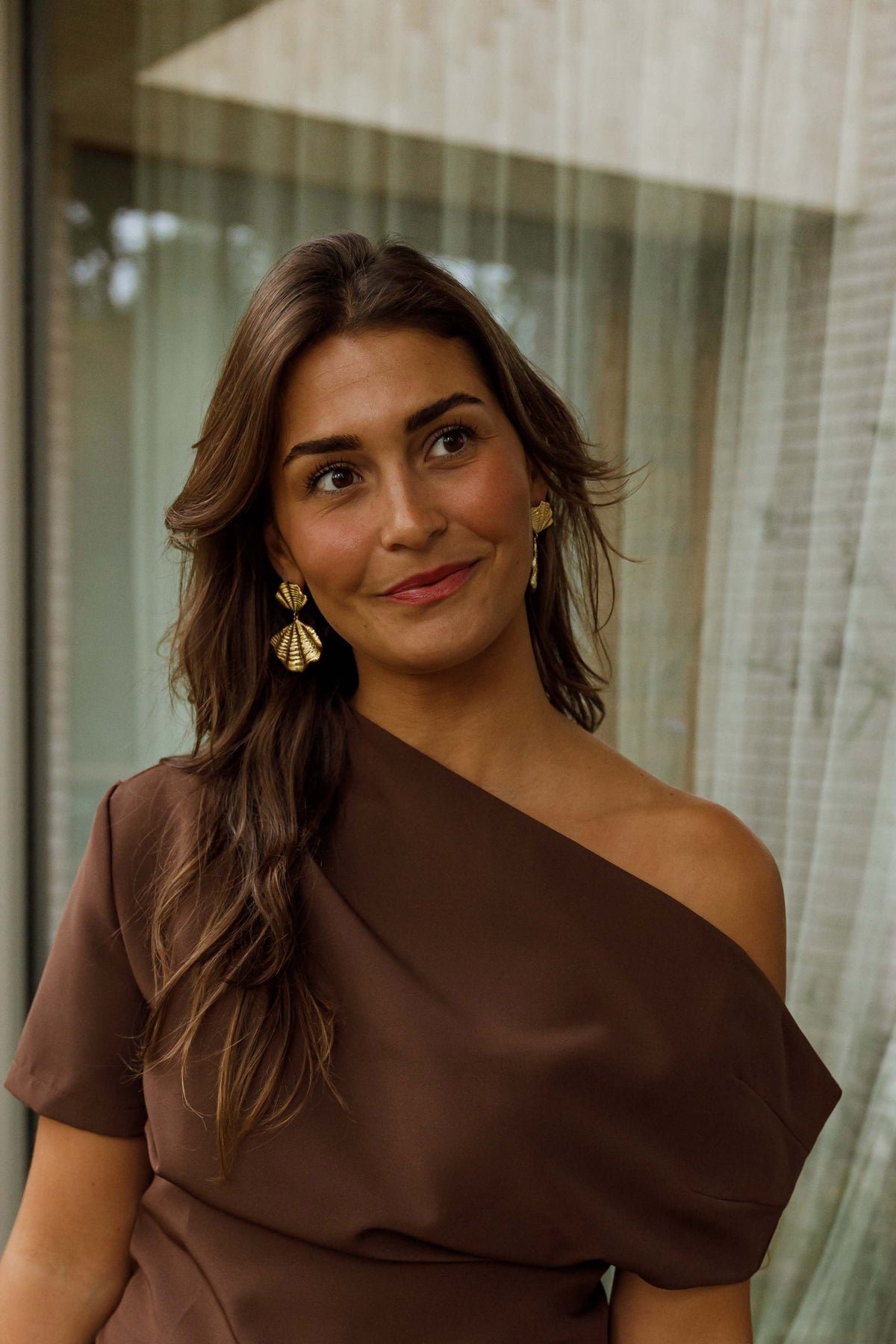 Boucles d'oreilles Kena - dorées