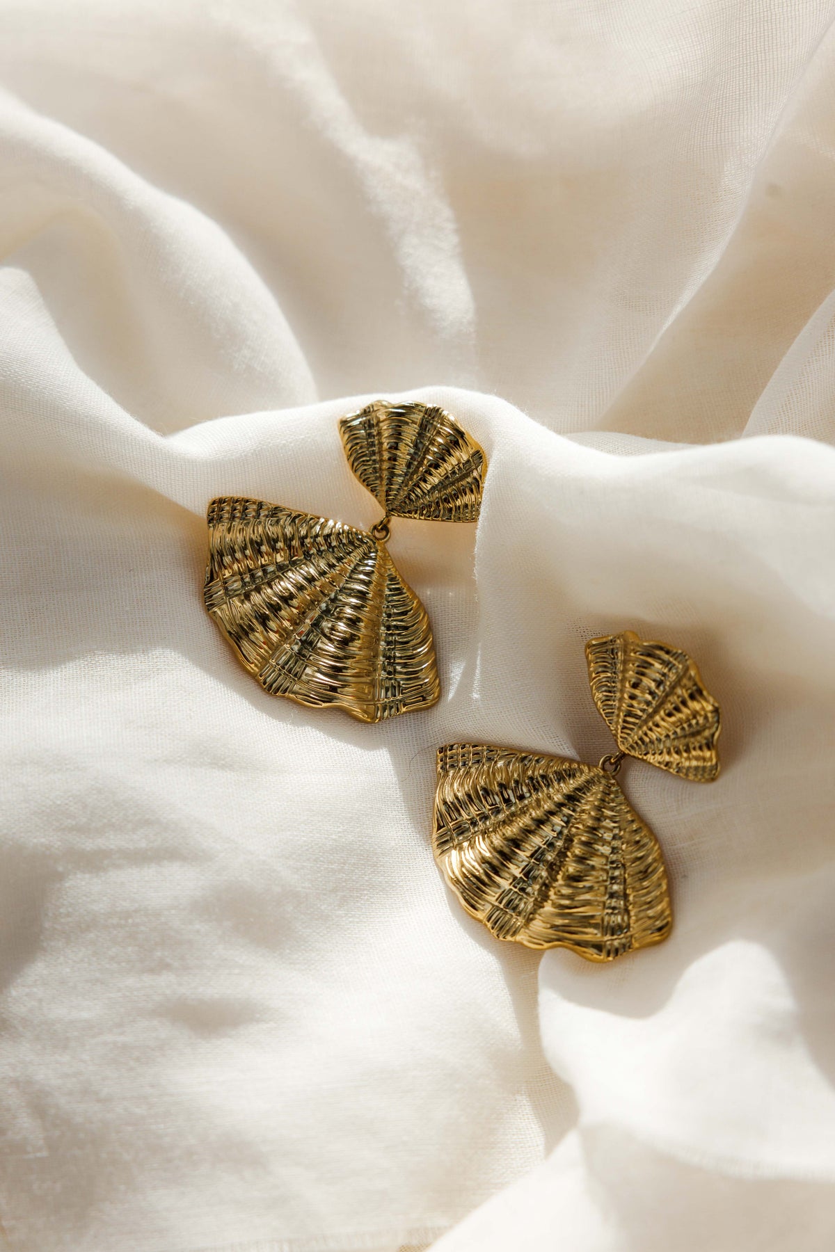 Boucles d'oreilles Kena - dorées