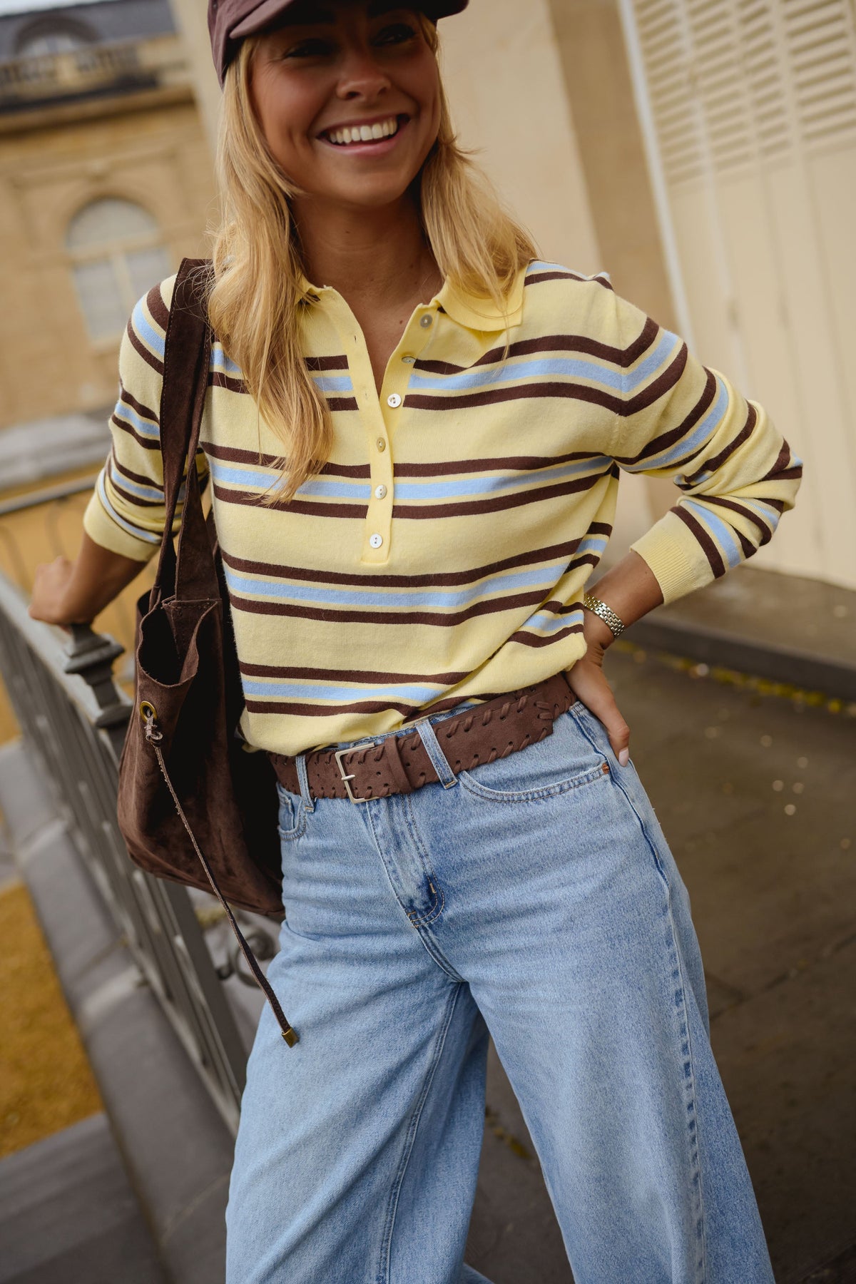 Ceinture Peta - brune