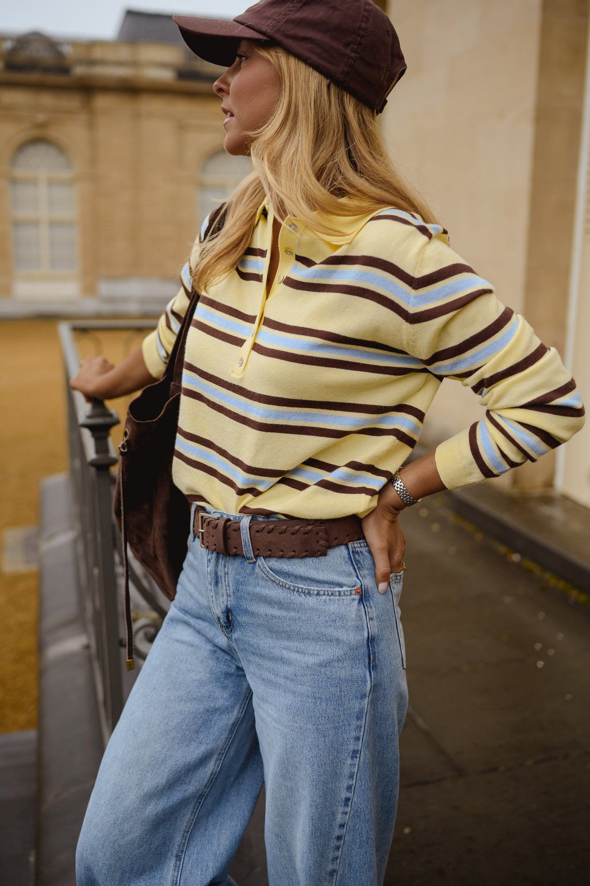 Ceinture Peta - brune