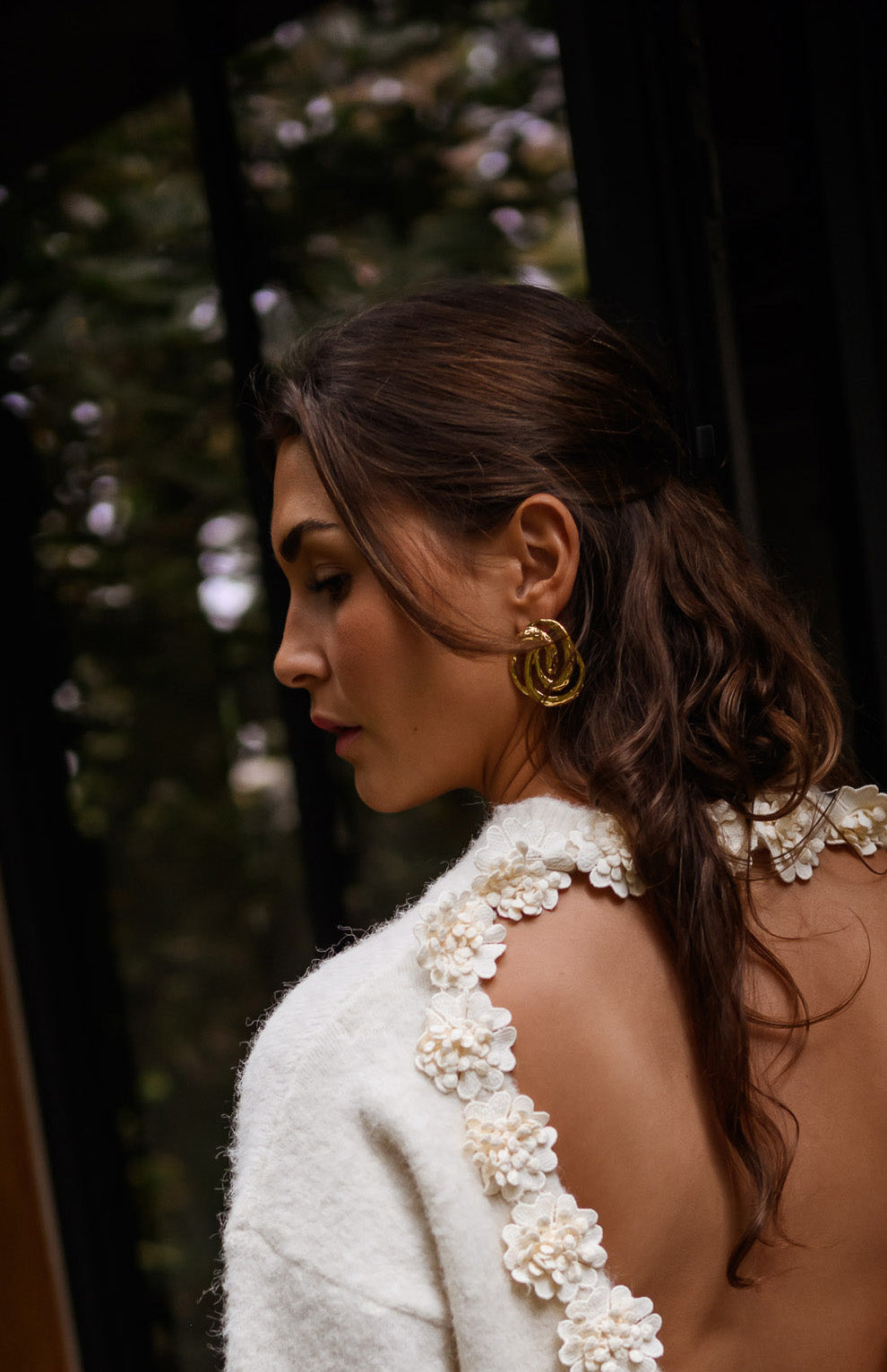 Boucles d'oreilles Philo - dorées