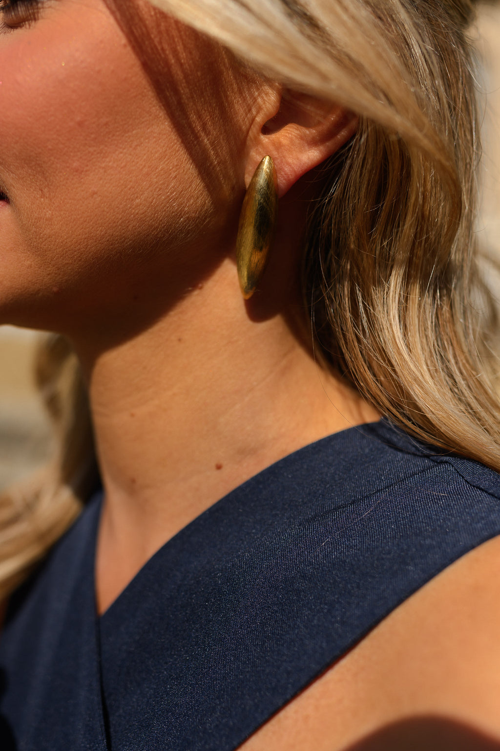 Boucles d'oreilles Trady - dorées