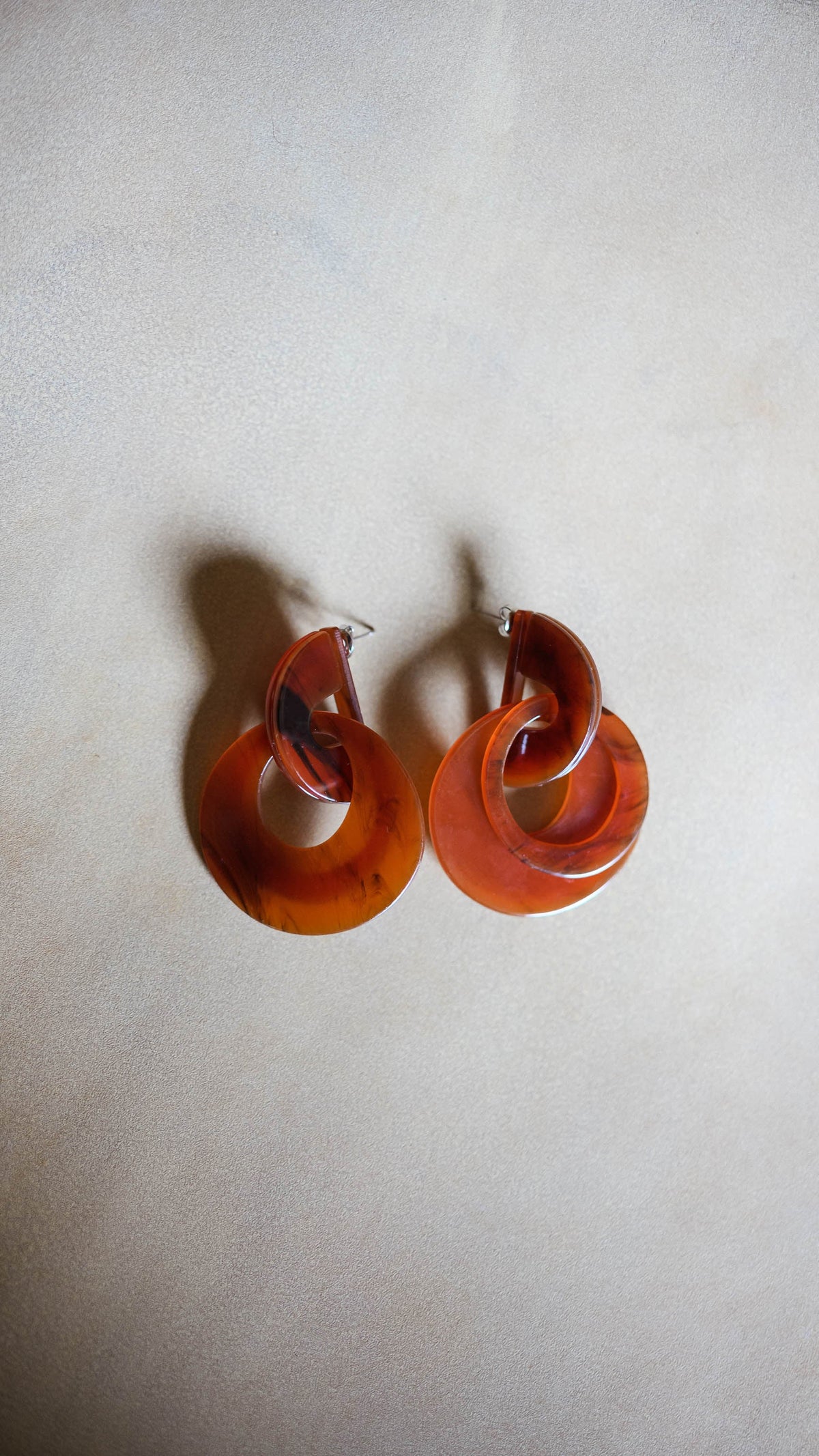 Boucles d’oreilles Zia - brunes