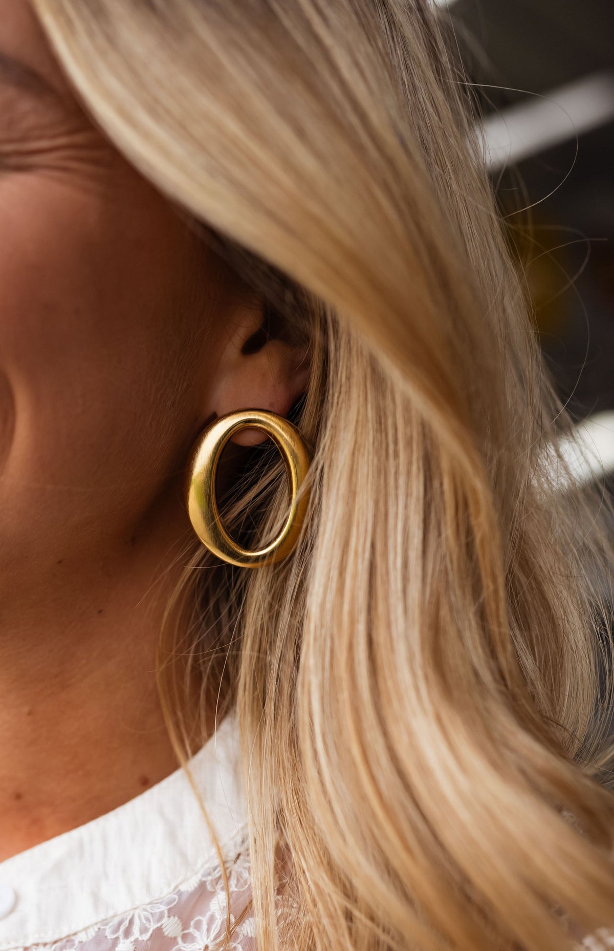 Boucles d’oreilles Ajna - dorées