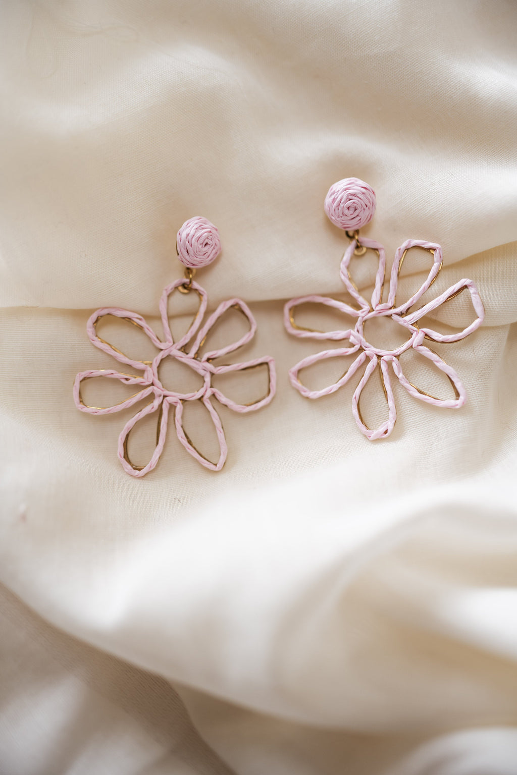 Boucles d’oreilles Anik - rose