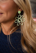 Boucles d’oreilles Anik - vertes