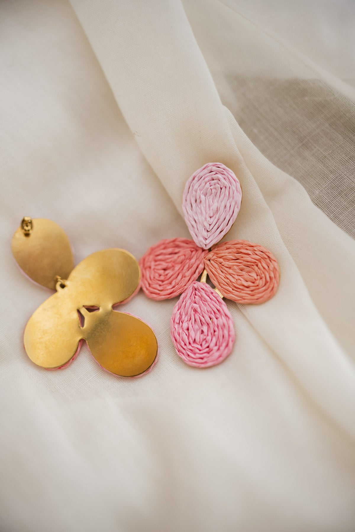 Boucles d’oreilles Aniol - rose
