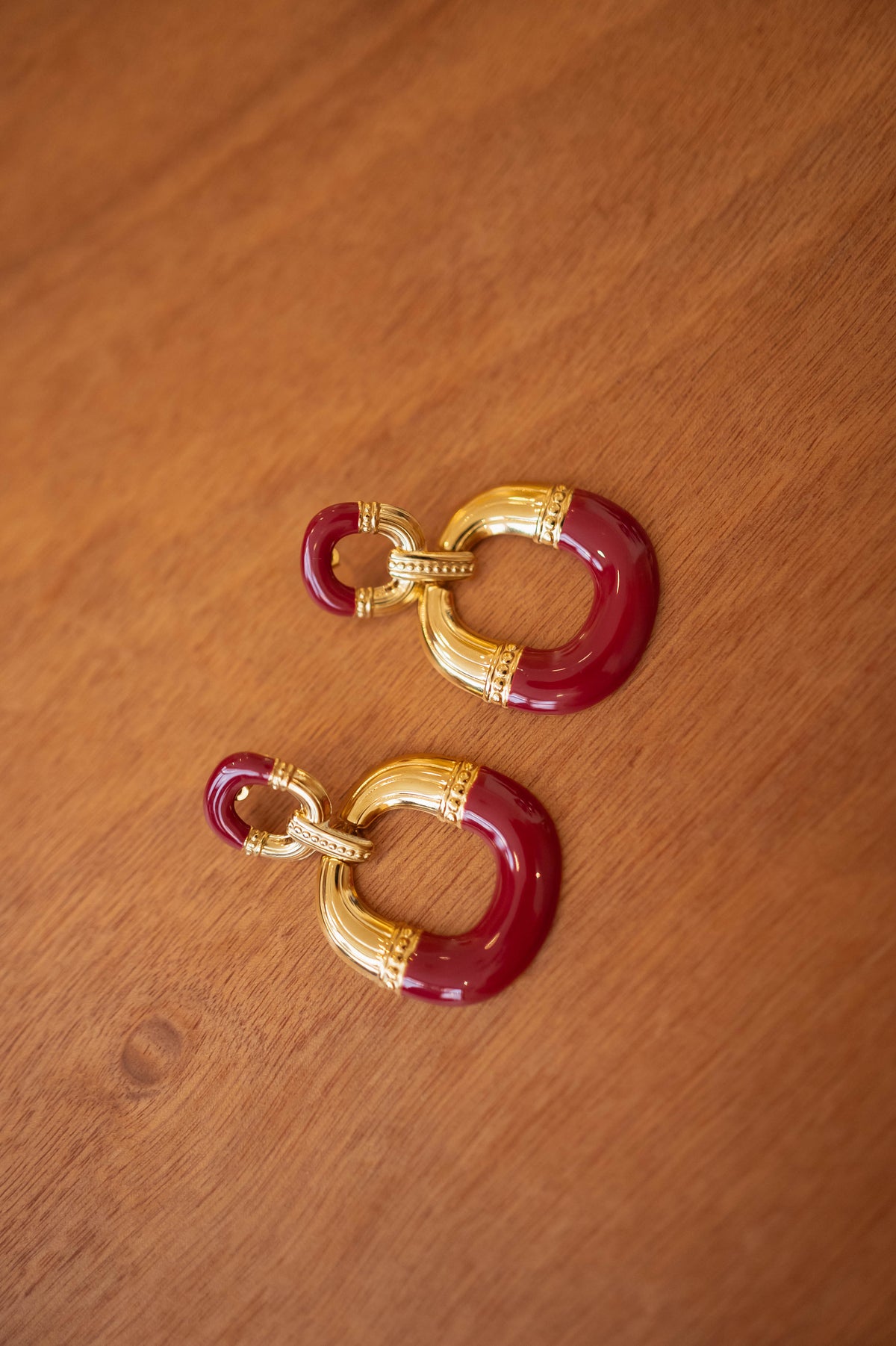 Boucles d’oreilles Fexi - bordeaux
