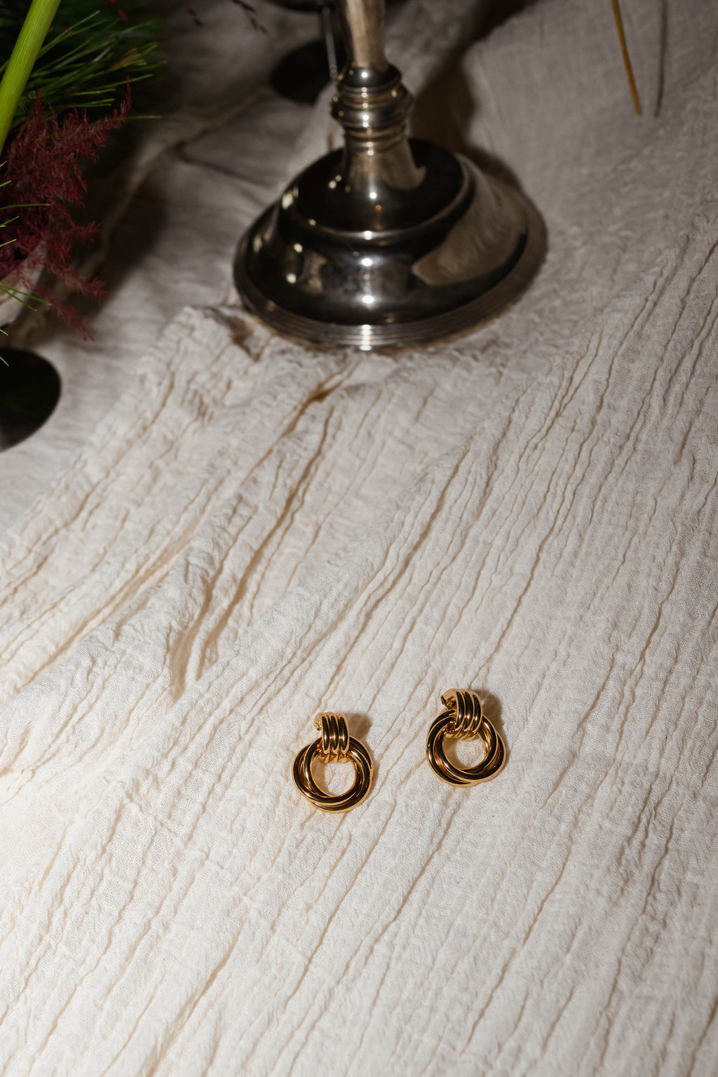 Boucles d'oreilles Stiva - dorées